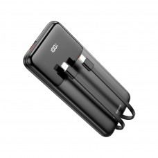 Батарея універсальна BOROFONE BJ22 10000mAh PD/18W, QC/22.5W, FCP, AFC, black (6974443384567)