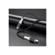 Дата кабель USB-C to Lightning 1.0m 3A 20W silicone BX79 black BOROFONE (6974443384727)