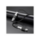 Дата кабель USB 2.0 AM to USB-C 1.0m 3A silicone BX79 black BOROFONE (6974443384789)