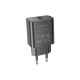 Зарядний пристрій BOROFONE BA72A USB QC3.0 black (6974443388541)