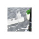 Зарядний пристрій BOROFONE BA74A Aspirer USB + cable USB to Micro 5P White (6974443388664)