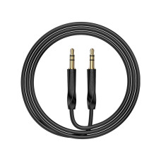 Кабель мультимедійний 3.5mm M to 3.5mm M 1.0m black BOROFONE (6974443389166)