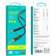Кабель мультимедійний 3.5mm M to 3.5mm M 1.0m black BOROFONE (6974443389166)