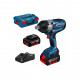 Гайковерт Bosch ударний GDS 18V-1050 H, 18В, 2x5.0 GAL1880 L-Box (0.601.9J8.522)