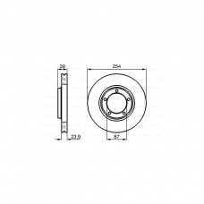 Гальмівний диск Bosch 0 986 478 714