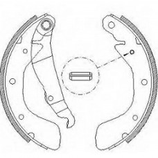 Гальмівні колодки Bosch 0 986 487 792