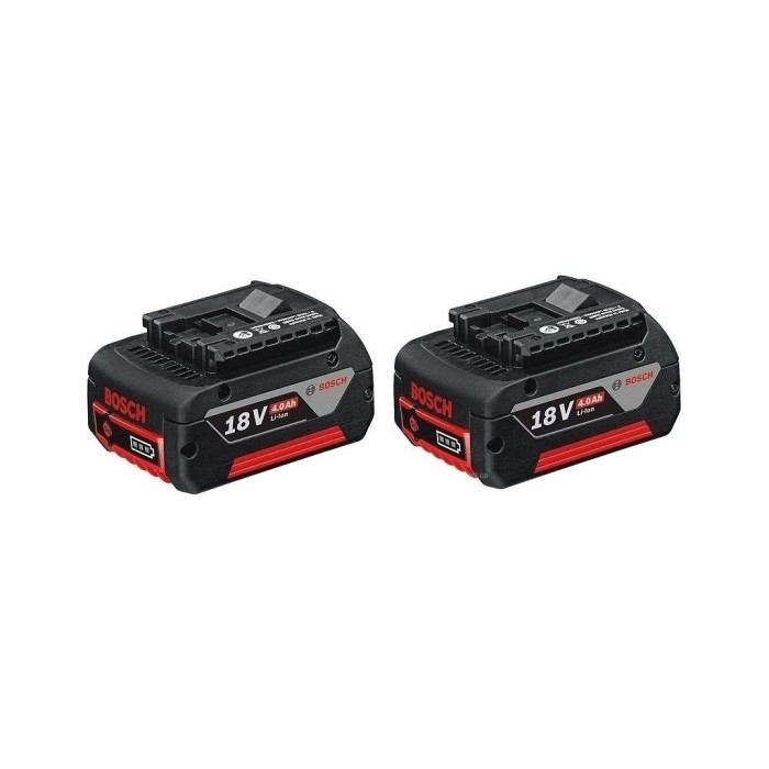 Набір акумулятор + зарядний пристрій Bosch 2xGBA 18Вх4.0Ah + GAL 18V-40 (1.600.A01.9S0)