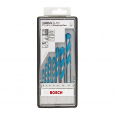 Набір свердл Bosch CYL-9, 7 шт, 4,0 / 5,0 / 6,0 / 6,0 / 8,0 / 10,0 / 12,0 (2.607.010.543)