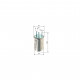 Фільтр паливний Bosch F026402740