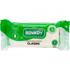 Мило для прання Bovary Classic господарське біле для прання всіх видів білизни 125 г (4820195503805)