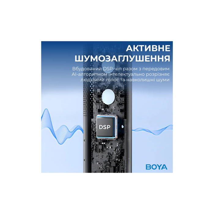 Мікрофон Boya K5-02 RGBType-C/3,5 мм Jack Black (BOYA K5-02)