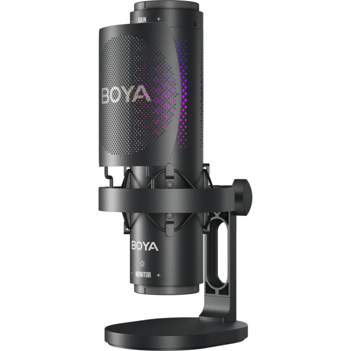 Мікрофон Boya K9 RGBType-C/3,5 мм Black (BOYA K9)