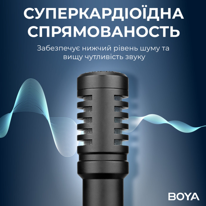 Мікрофон Boya BY-MM1+ Black (BY-MM1+)