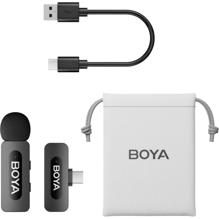 Мікрофон Boya BY-V10 Type-C Black (BY-V10)