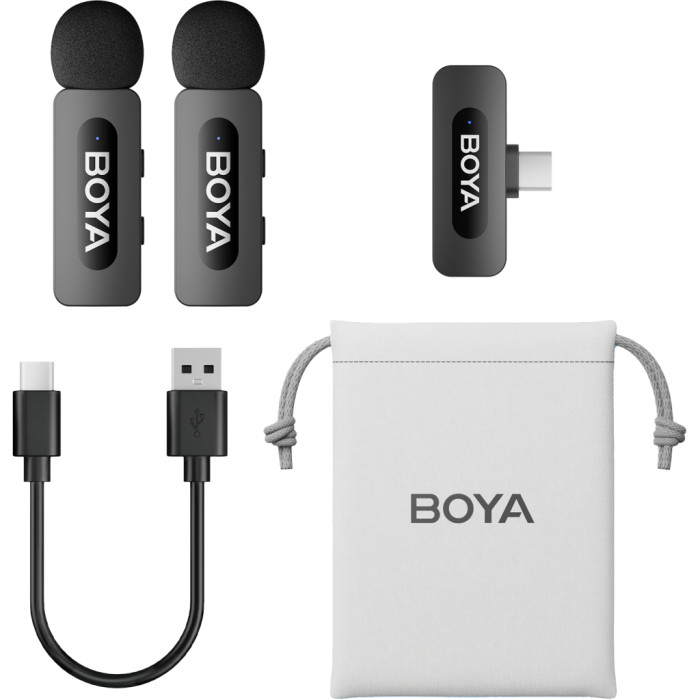 Мікрофон Boya BY-V20 Type-C Black (BY-V20)