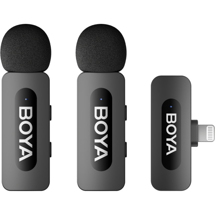 Мікрофон Boya BY-V3 Lightning Black (BY-V3)