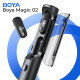 Мікрофон Boya Magic-02 Type-C/Lightning Black (Magic-02)