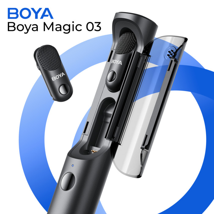 Мікрофон Boya Magic-03 Type-C/TRS Black (Magic-03)