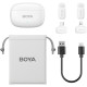 Мікрофон Boya mini-13 Type-C/Lightning White (mini-13)
