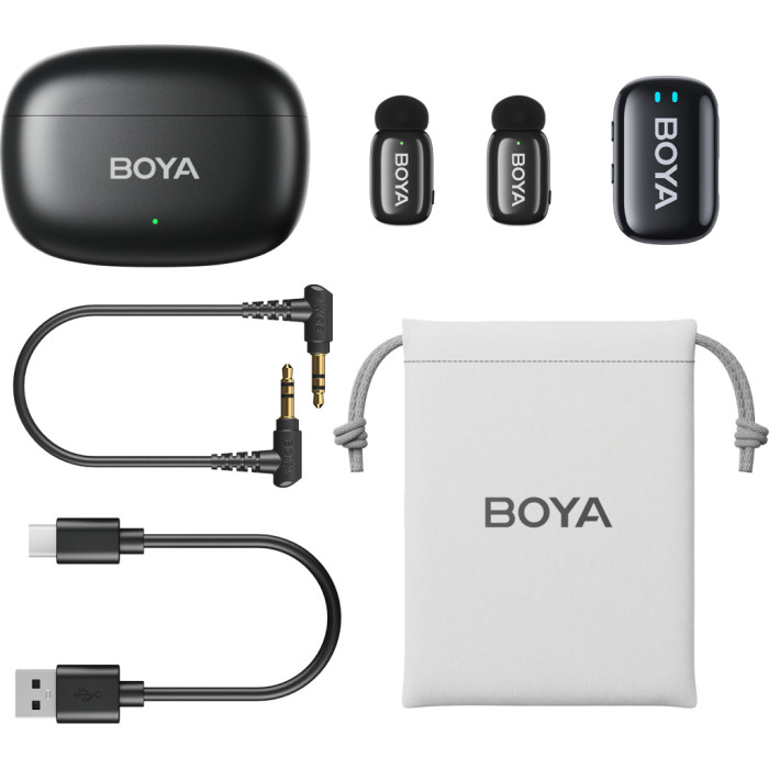 Мікрофон Boya mini-18 3,5 мм/TRS/Type-C Black (mini-18)