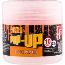 Бойл Brain fishing Pop-Up F1 Spice Peach (персик/специи) 10 mm 20 gr (1858.02.10)