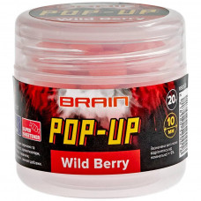 Бойл Brain fishing Pop-Up F1 Wild Berry (суниця) 14mm 15g (1858.51.29)