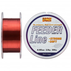 Ліска Brain fishing Feeder 300 m 0,185 mm #1.2, 2.9 kg, 6.4 lb, ц.: copper (1858.70.01)