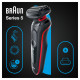 Електробритва Braun Series 5 51-R1200s BLACK / RED