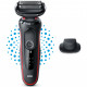 Електробритва Braun Series 5 51-R1200s BLACK / RED