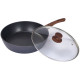 Сковорода Bravo Chef Глибока з кришкою 28 см (BC-1101-28/L)