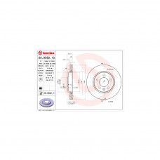 Гальмівний диск Brembo 09.9582.10