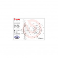 Гальмівний диск Brembo 09.A958.11