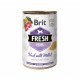 Консерви для собак Brit Fresh Veal/Millet 400 г (з телятиною та пшоном) (8595602533916)