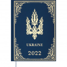 Тижневик Buromax датований 2023 UKRAINE, A5, блакитний (BM.2128-14)
