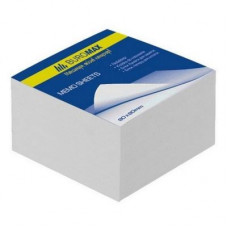 Папір для нотаток Buromax White JOBMAX 90х90х30мм., unglued (BM.2209)