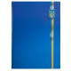 Канцелярська книга Buromax А4 UKRAINE, 96 аркушів, клітинка (BM.2400-38)