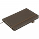 Книга записна Buromax Tweed 125x195 мм 96 аркушів в клітинку обкладинка зі штучної шкіри Сіра (BM.291163-09)