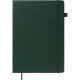 Книга записна Buromax Primo 190x250 мм 96 аркушів в клітинку обкладинка зі штучної шкіри Зелена (BM.292161-04)