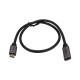 Дата кабель USB-C M/F 0.5m 5Gbps 60W 4K60Hz Cabletime (CA913664)