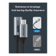 Дата кабель USB-C M/F 0.5m 5Gbps 60W 4K60Hz Cabletime (CA913664)