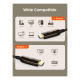 Кабель мультимедійний HDMI M to HDMI M 10.0m V2.1 Cabletime (CA914029)
