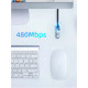 Дата кабель USB 2.0 AM/AF 3.0m Cabletime (CA915163)