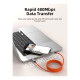 Дата кабель USB-C to USB-C 2.0m PD240W magnetic Cabletime (CA915729)