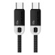 Дата кабель USB-C to USB-C 1.0m PD60W Cabletime (CA915743)