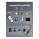 Кабель мультимедійний USB-C to 3.5mm M 1.0m Cabletime (CA915767)