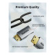 Кабель мультимедійний HDMI mini M to HDMI M 0.5m 8K60Hz Cabletime (CA915859)