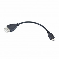 Дата кабель OTG USB 2.0 AF to Micro 5P 0.1m Cablexpert (A-OTG-AFBM-001)