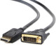 Кабель мультимедійний DisplayPort M to DVI M 1.8m 24+1pin Cablexpert (CC-DPM-DVIM-1.8М/CC-DPM-DVIM-6)