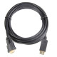 Кабель мультимедійний DisplayPort M to DVI M 1.8m 24+1pin Cablexpert (CC-DPM-DVIM-1.8М/CC-DPM-DVIM-6)
