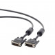 Кабель мультимедійний DVI to DVI 24+1pin, 1.8m Cablexpert (CC-DVI2-BK-6)